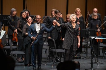 Demarre McGill and Jane Glover